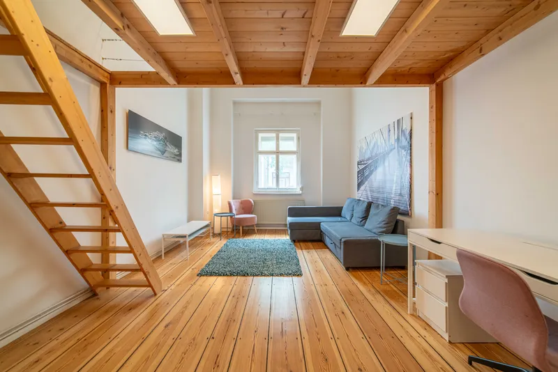 Spacious Loft-Style 1-Room Apartment in Wöhlertstraße — photo 1